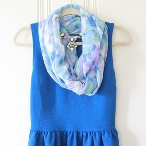 Charming Charlie S Peplum Cross Back Top